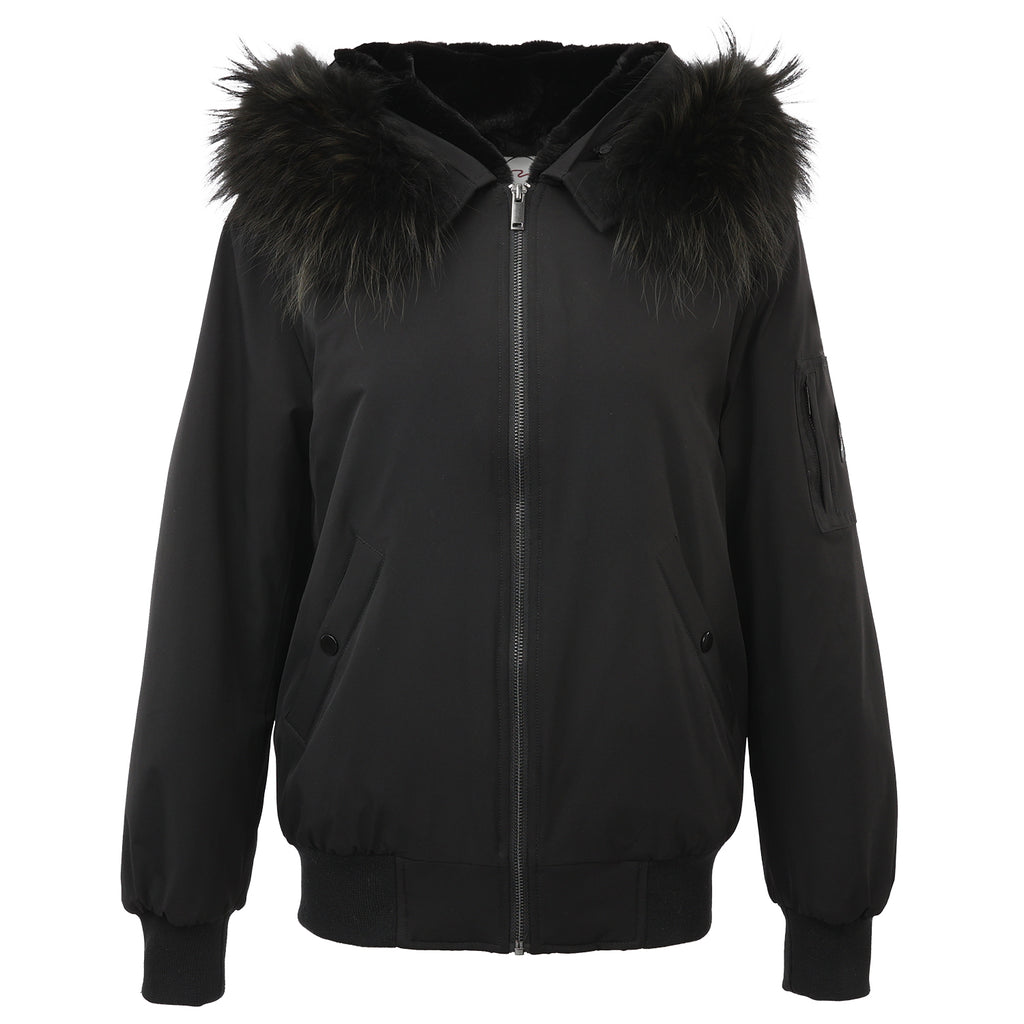 Faux Fur Lined Coat