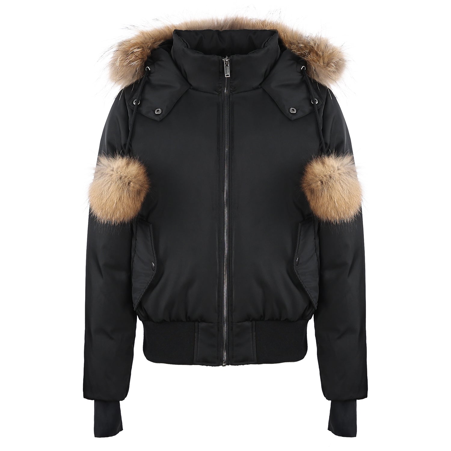 Pom Pom Bomber Jacket