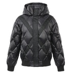 Quilted Cross Stripe Jacket