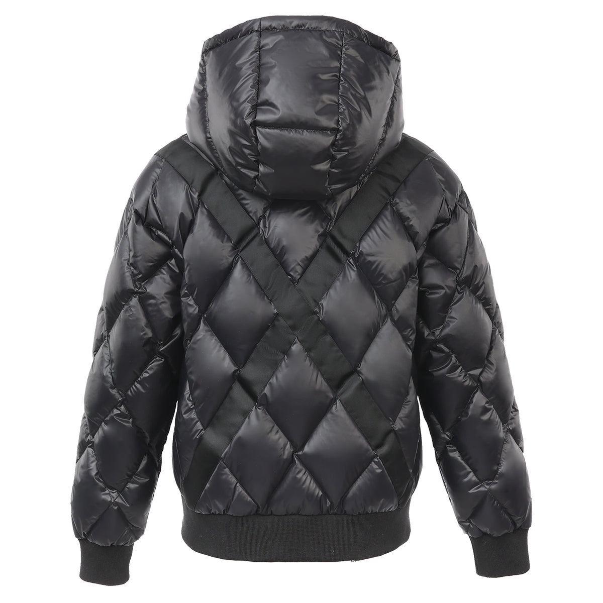 Quilted Cross Stripe Jacket