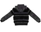 Fur Striped Coat