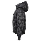 Quilted Cross Stripe Jacket