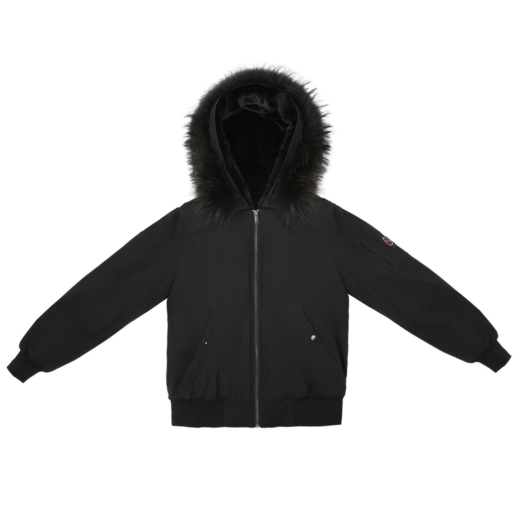 Faux Fur Lined Coat