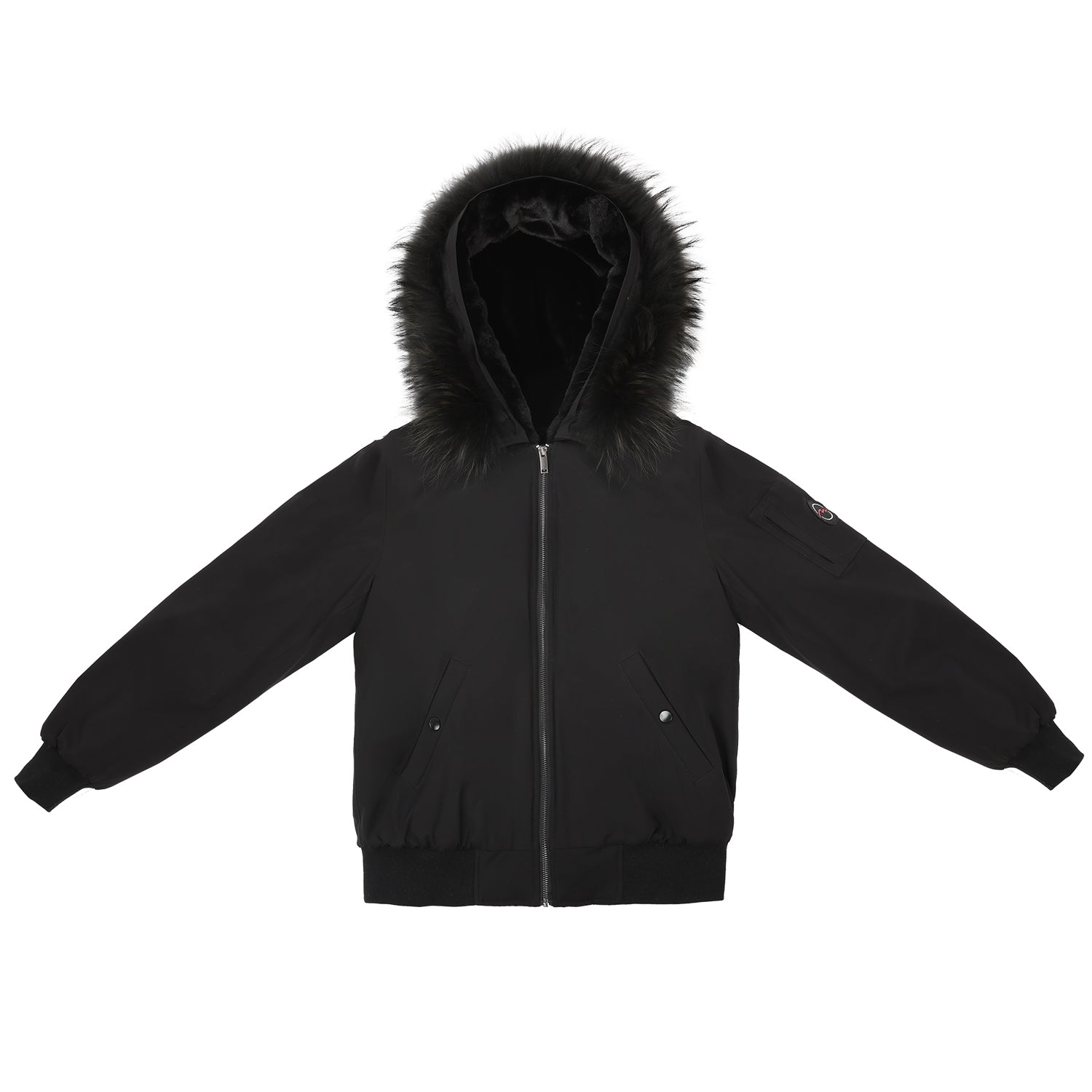 Faux Fur Lined Coat