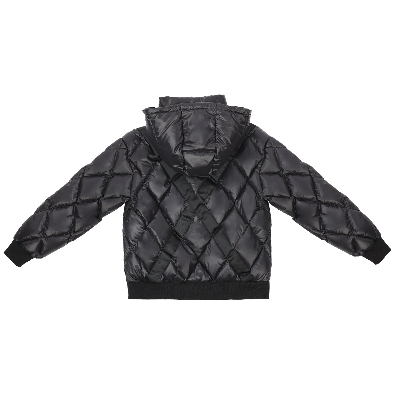 Quilted Cross Stripe Jacket