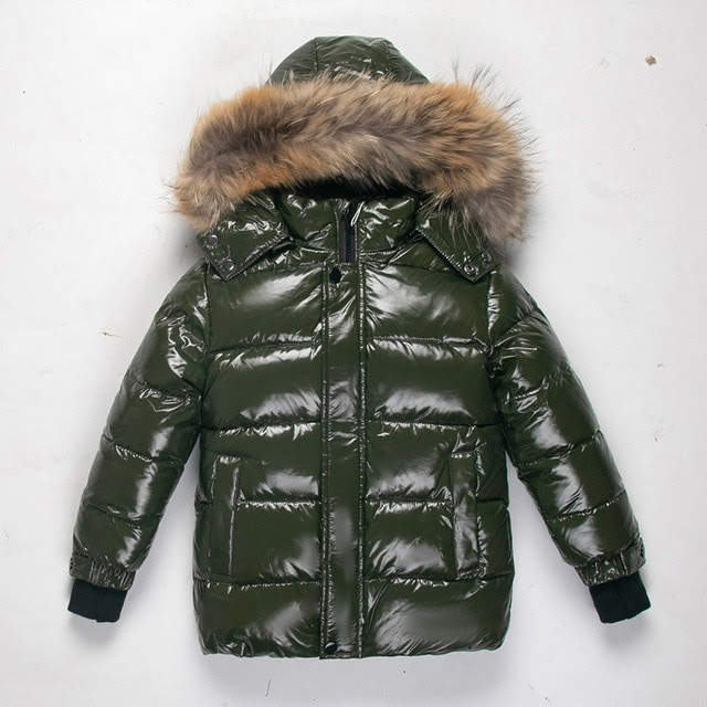 Kid's Hooded Puffer