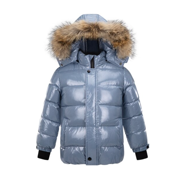 Kid's Hooded Puffer