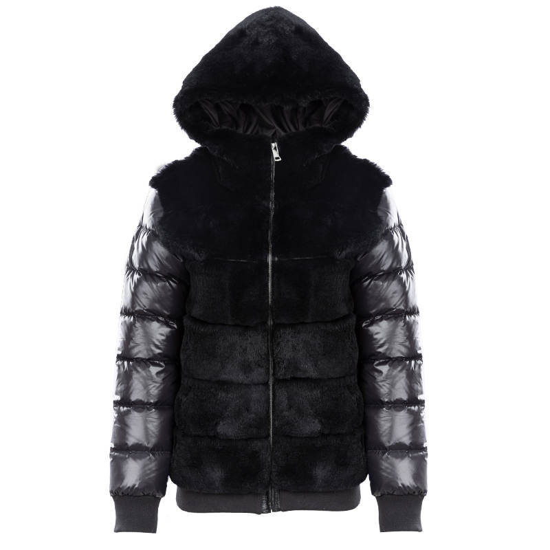 AW22 Rabbit Fur Coat
